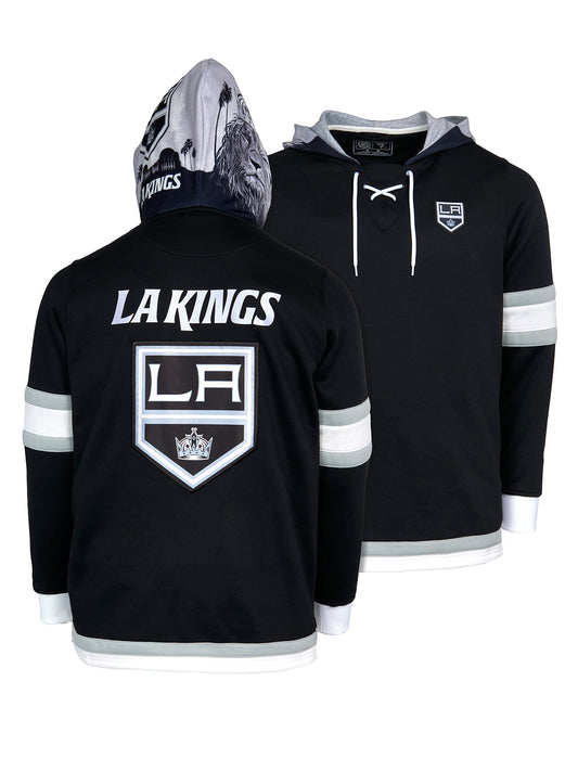 Unisex Los Angeles Kings Lace-Up Hoodie