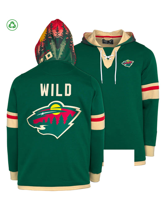 Minnesota Wild Lace-Up Hoodie