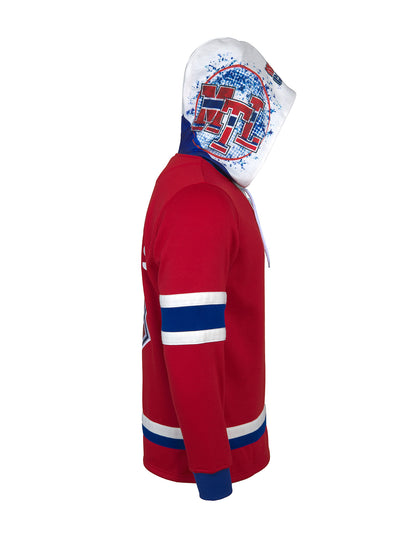 Montreal Canadiens Lace-Up Hoodie