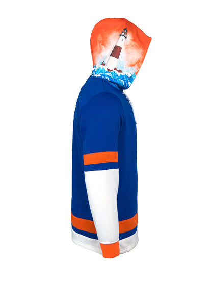 New York Islanders Lace-Up Hoodie