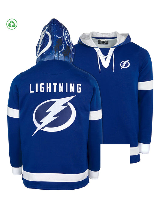 Tampa Bay Lightning Lace-Up Hoodie