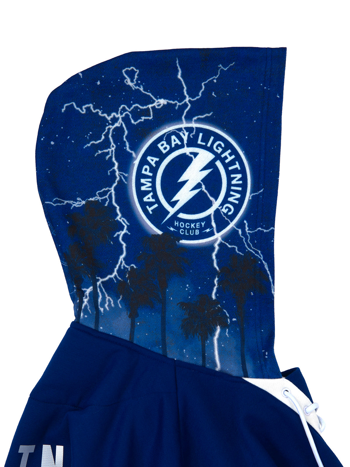 Tampa Bay Lightning Lace-Up Hoodie