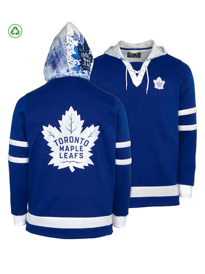 Toronto Maple Leafs Lace-Up Hoodie | Official NHL Merchandise