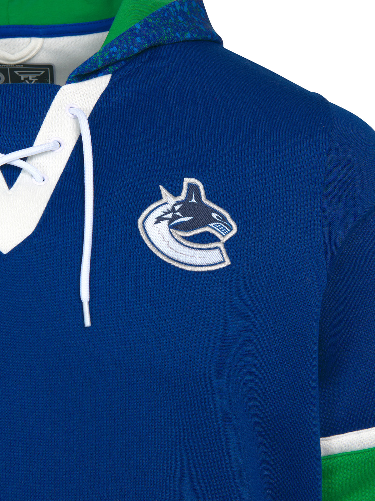 Vancouver Canucks Lace-Up Hoodie