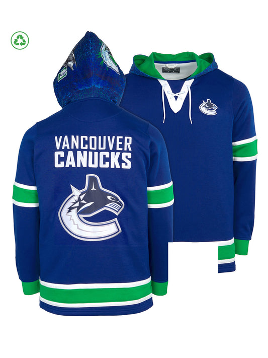 Vancouver Canucks Lace-Up Hoodie