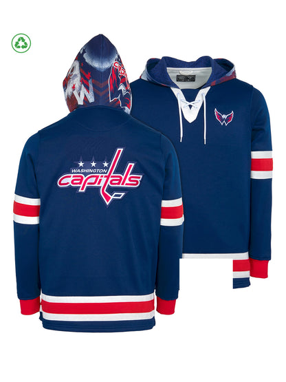 Washington Capitals Lace-Up Hoodie