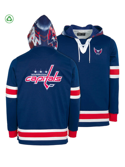 Washington Capitals Lace-Up Hoodie | Official NHL Merchandise