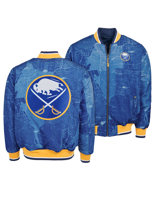 Unisex Buffalo Sabres Reversible Bomber