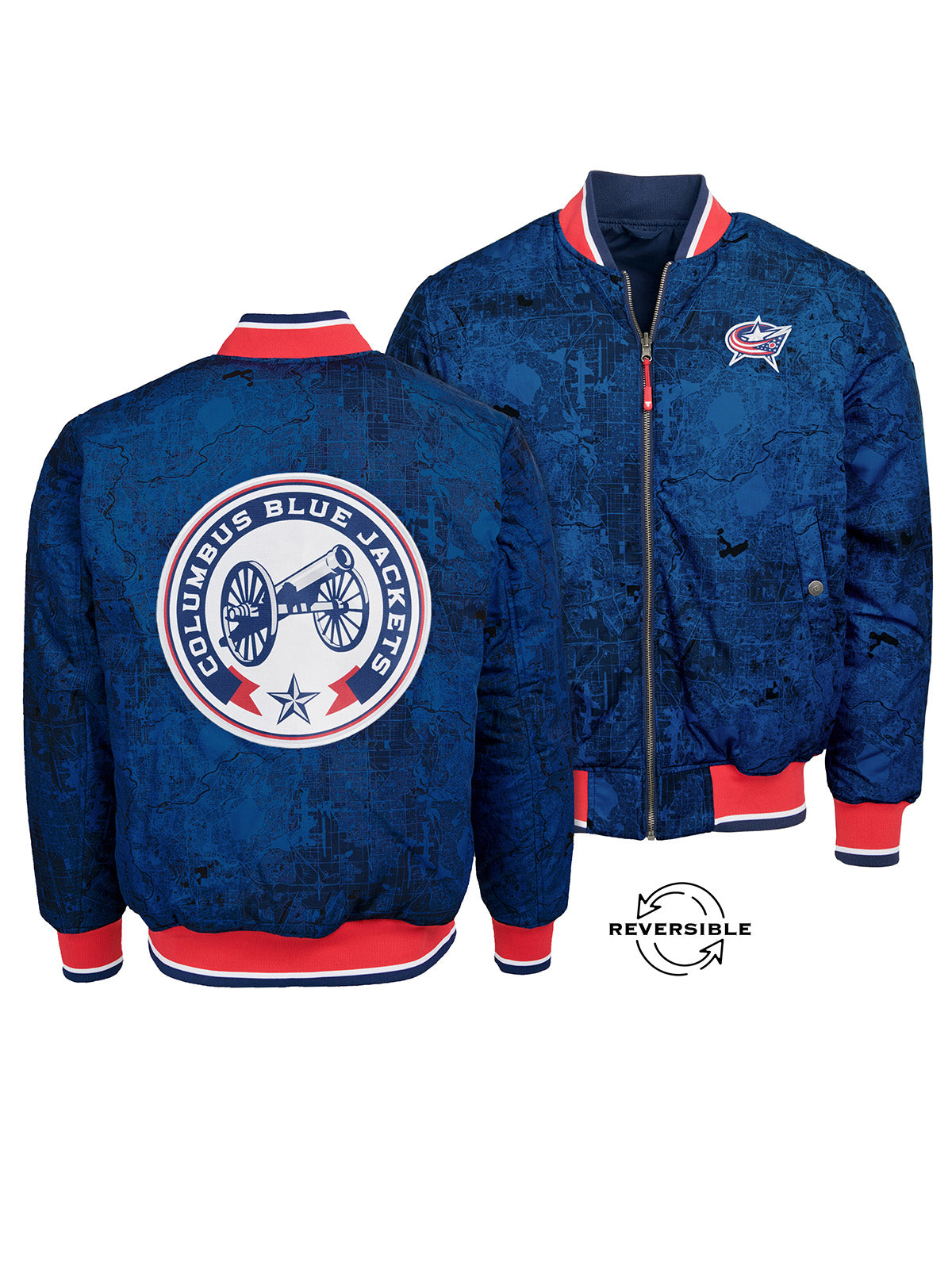 Columbus blue best sale jackets clothing