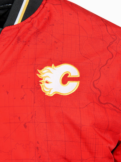 Calgary Flames Reversible Bomber