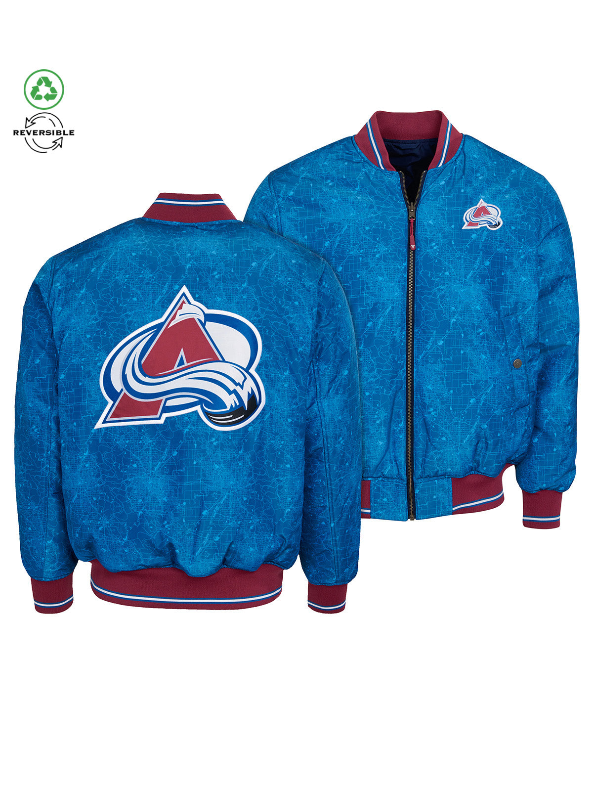 Colorado avalanche vintage on sale jacket