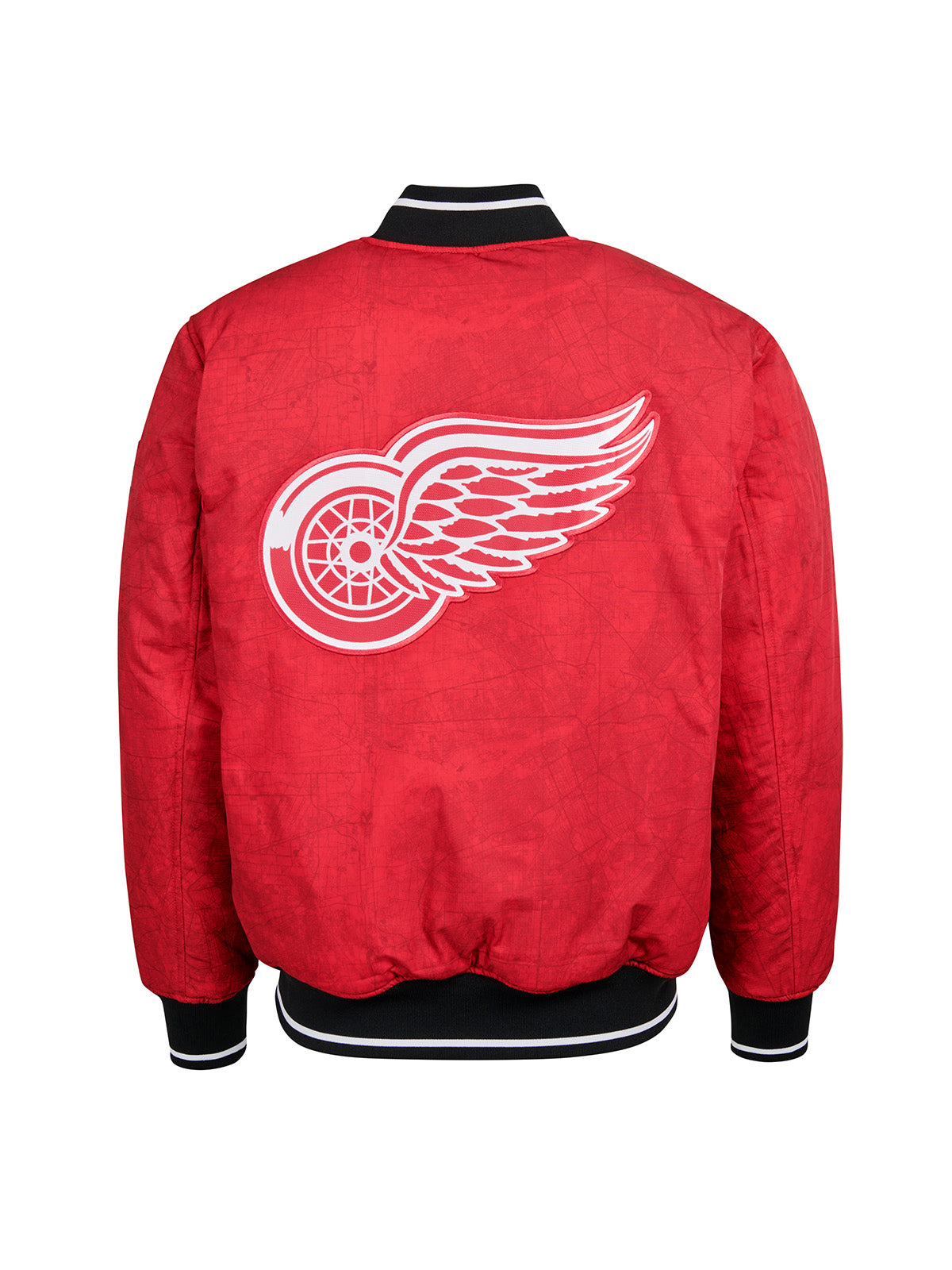 Vintage Detroit 2024 Red Wings Starter Bomber Jacket