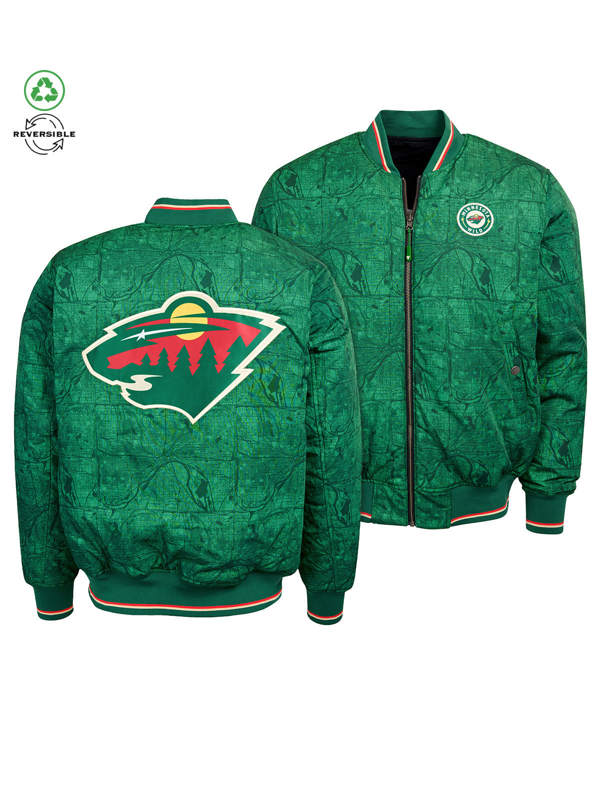 Minnesota Wild Reversible Bomber