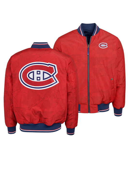 Unisex Montreal Canadiens Reversible Bomber