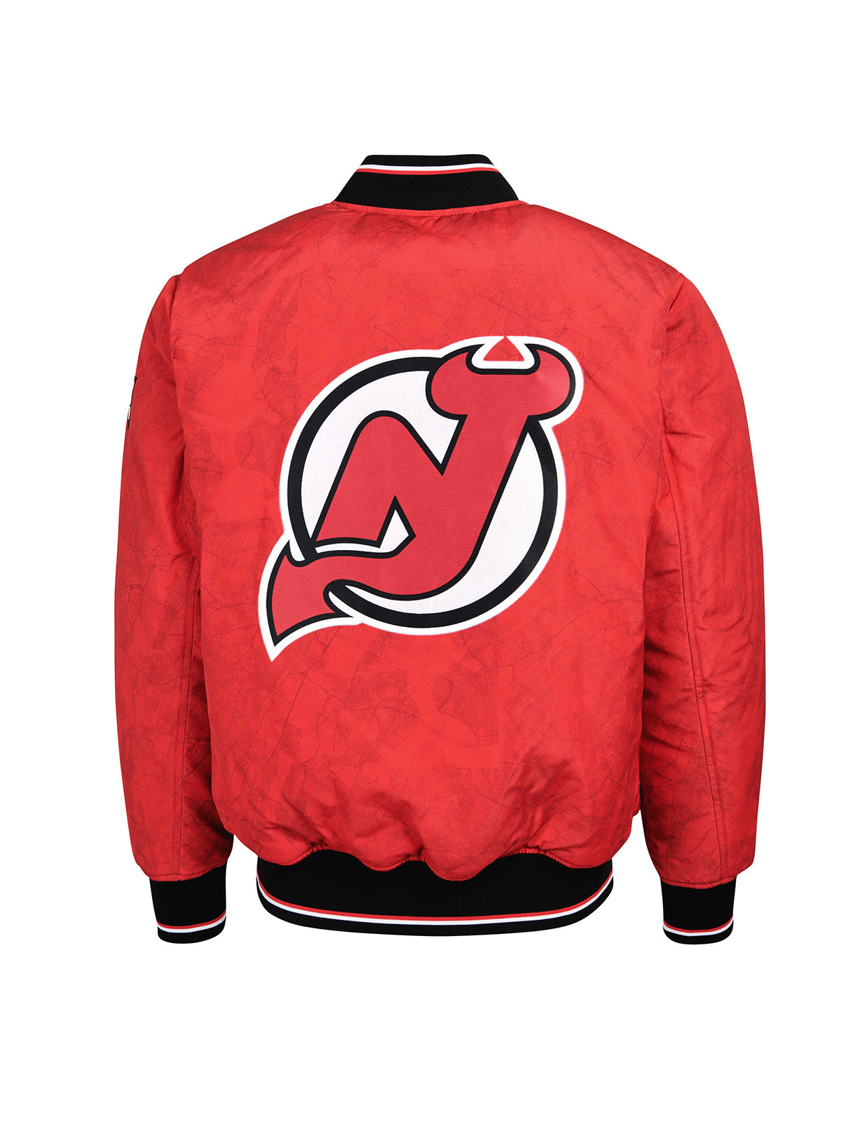 Devils Merch New Jersey Devils Reversible Bomber Jacket | Official NHL Merchandise ...