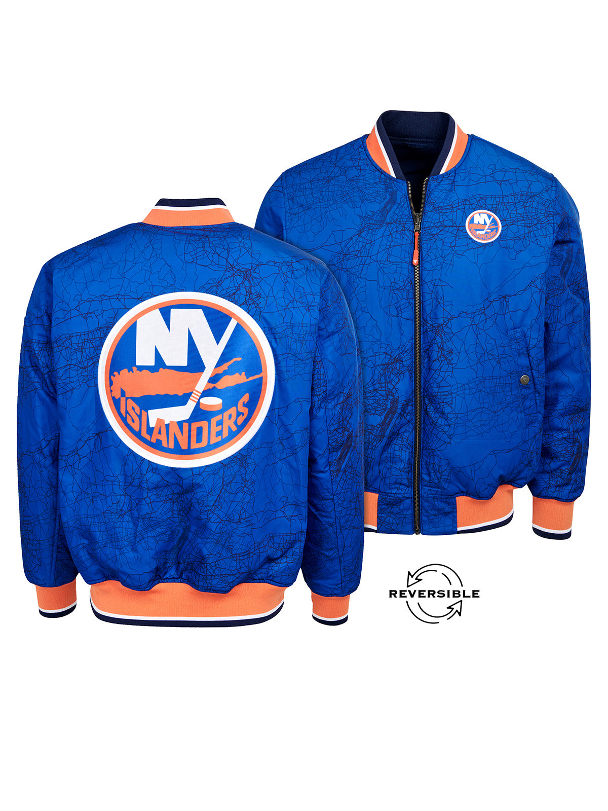 New York Islanders Reversible Bomber