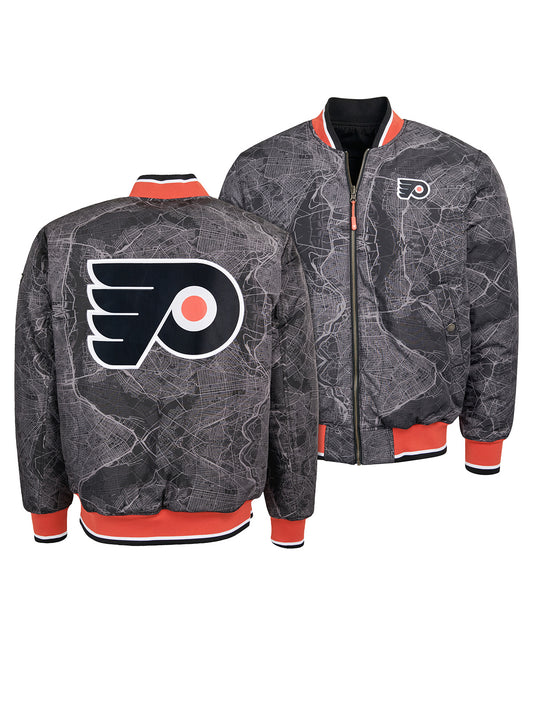 Unisex Philadelphia Flyers Reversible Bomber