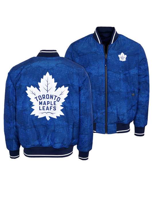 Unisex Toronto Maple Leafs Reversible Bomber