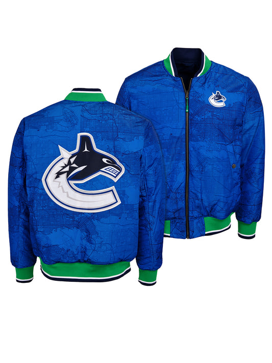 Unisex Vancouver Canucks Reversible Bomber