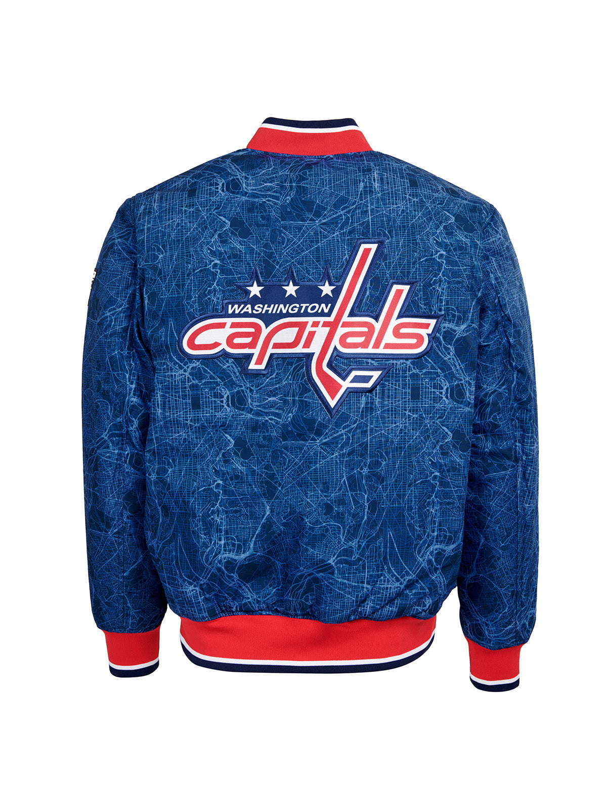 Capitals Merch Washington Capitals Reversible Bomber Jacket | Official NHL Merchandise ...