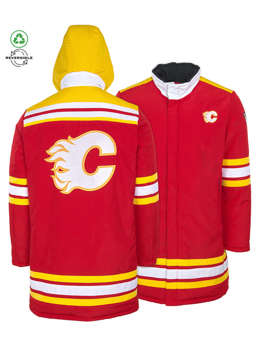 Calgary Flames Reversible Parka Jacket