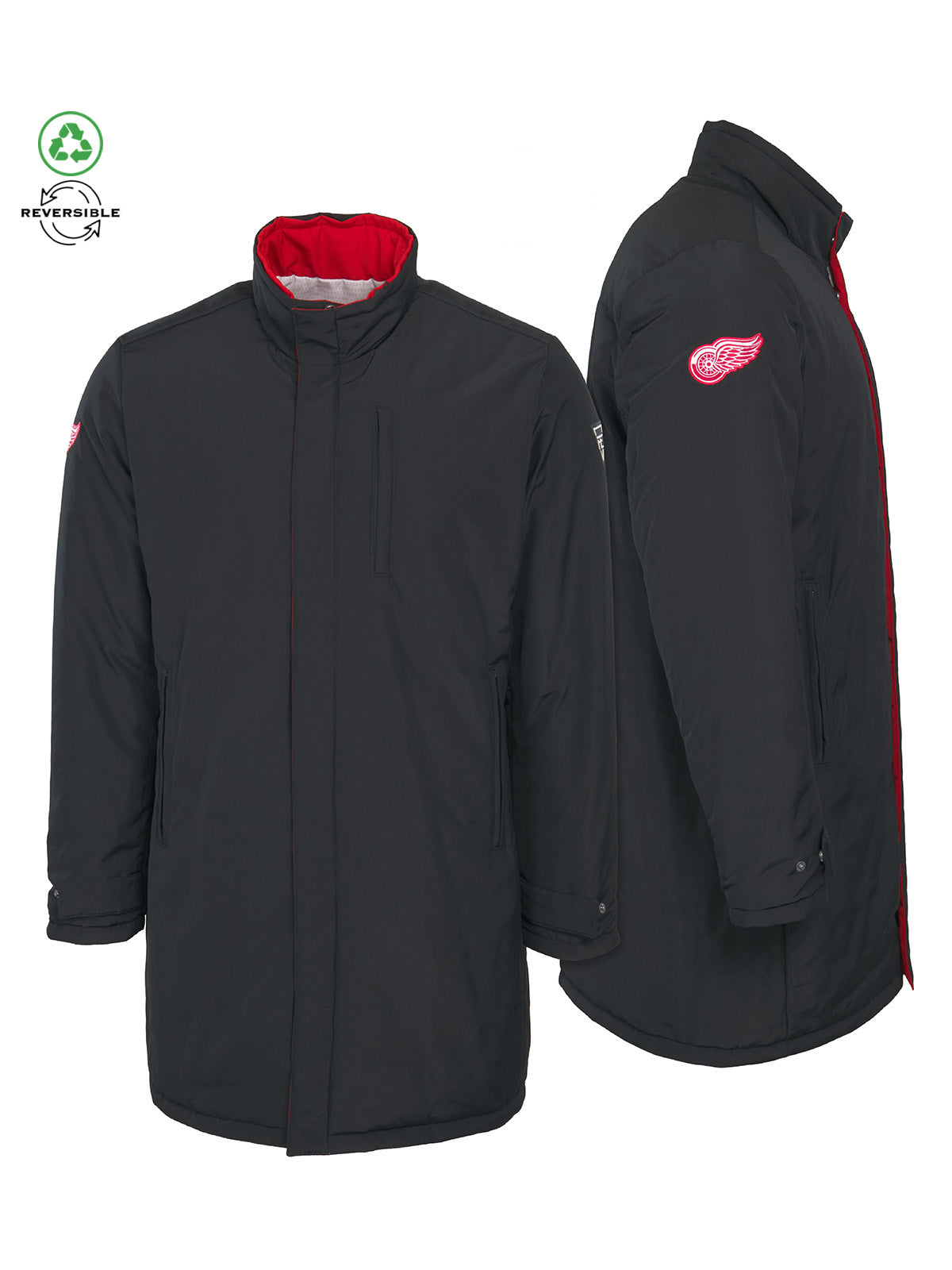 Detroit Red Wings Reversible Parka Jacket