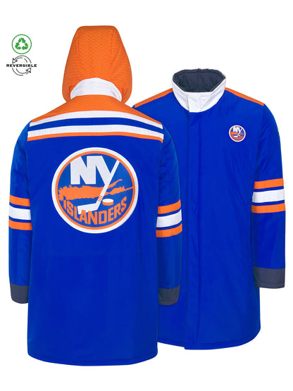 New York Islanders Reversible Parka Jacket