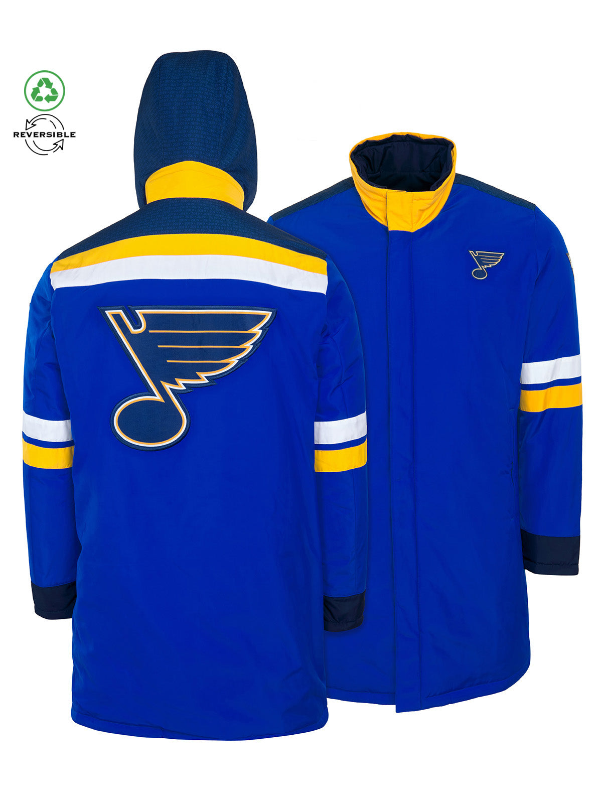 St. Louis Blues Reversible Parka Jacket