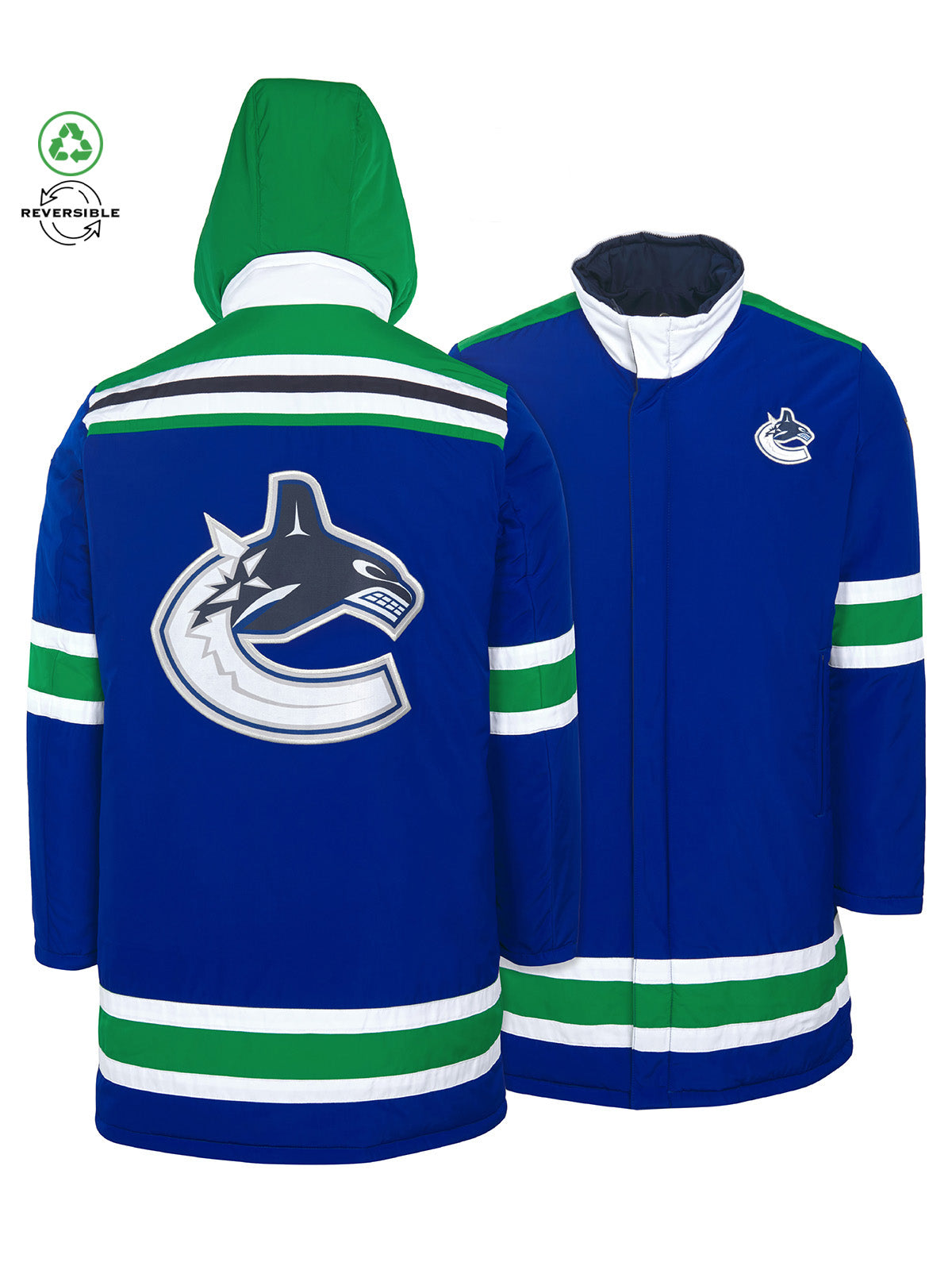 Vancouver Canucks Reversible Parka Jacket