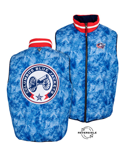 Columbus Blue Jackets Reversible Vest