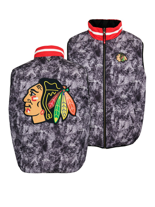 Unisex Chicago Blackhawks Reversible Vest