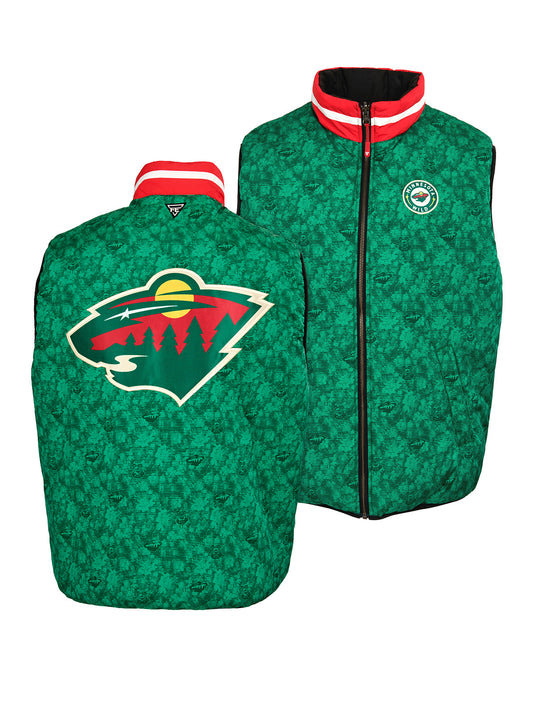 Unisex Minnesota Wild Reversible Vest