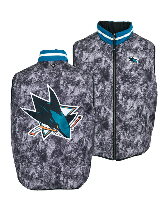 Unisex San Jose Sharks Reversible Vest