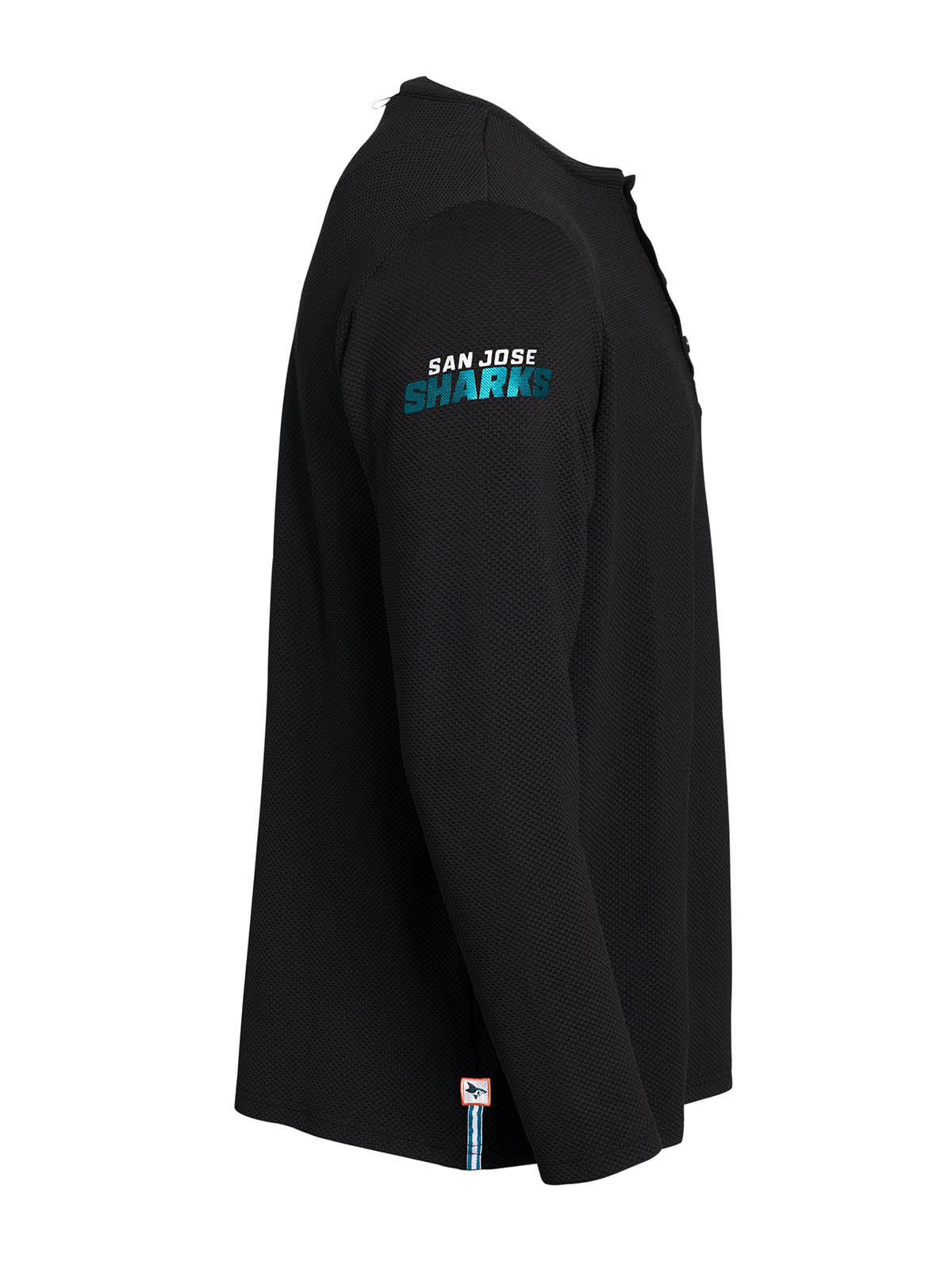 San Jose Sharks Waffle Henley