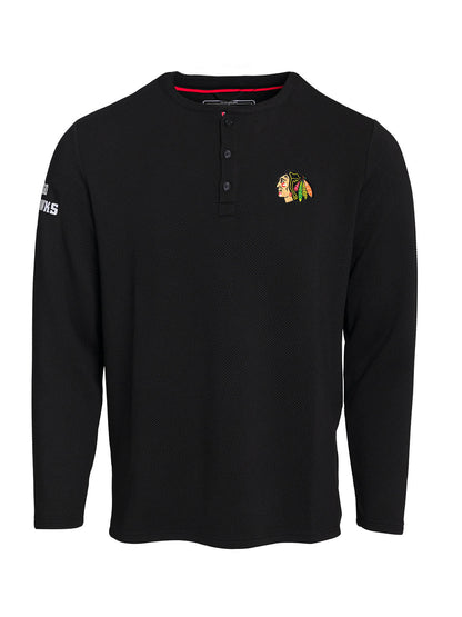 Chicago Blackhawks Waffle Henley