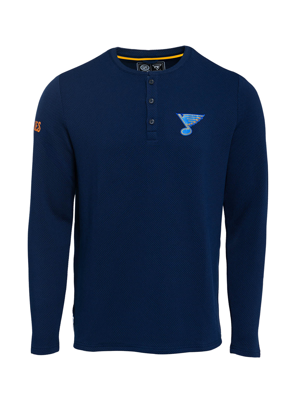 St. Louis Blues Waffle Henley