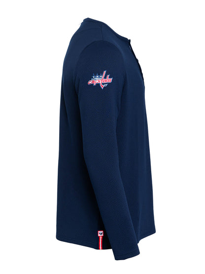 Washington Capitals Waffle Henley