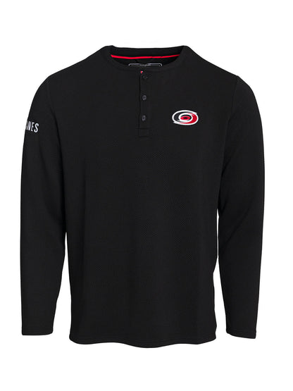 Carolina Hurricanes Waffle Henley