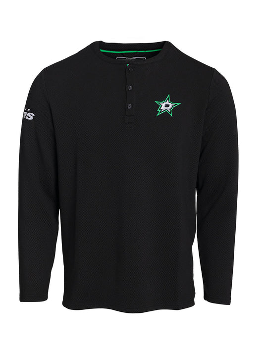 Dallas Stars Waffle Henley