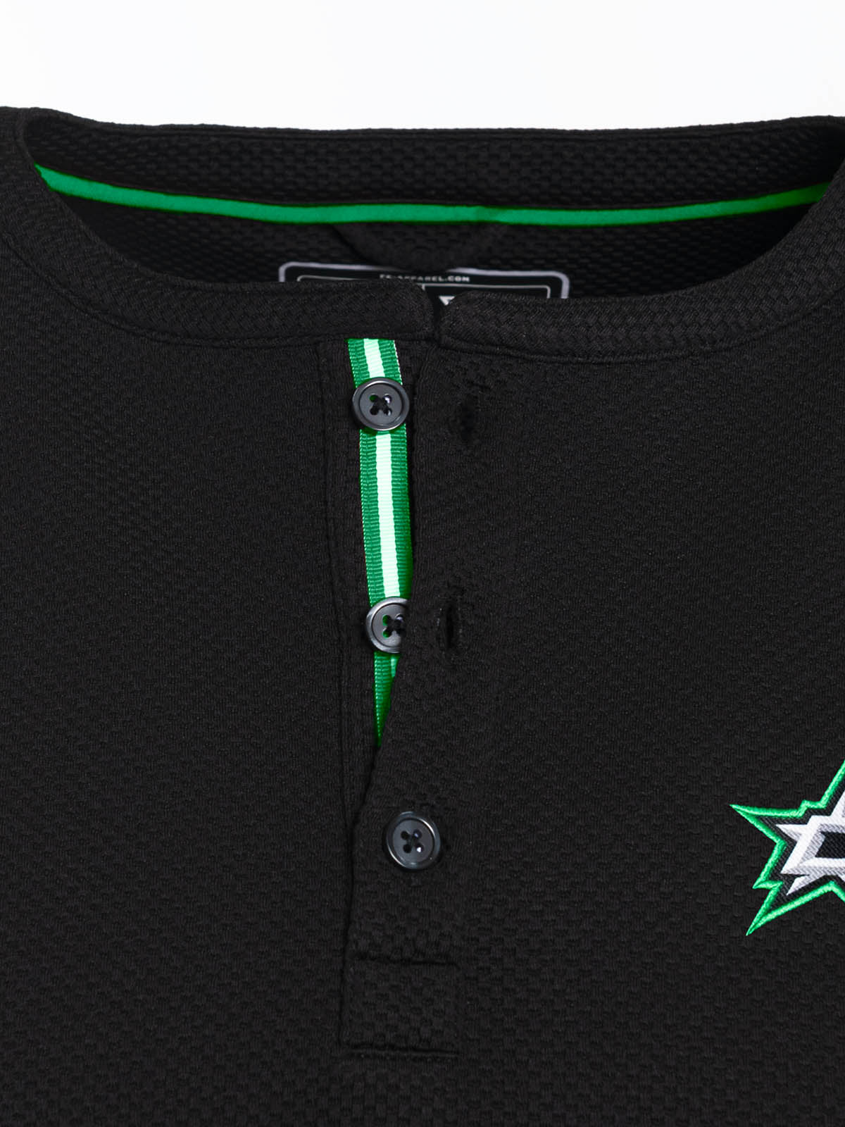 Dallas Stars Waffle Henley