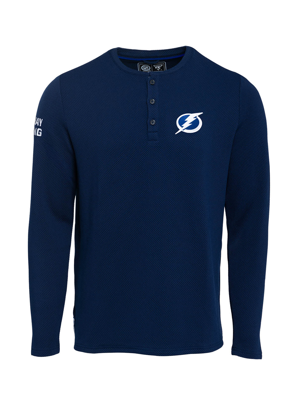 Tampa Bay Lightning Waffle Henley