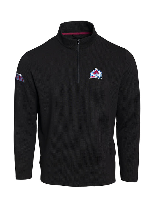 Colorado Avalanche Waffle Quarter Zip