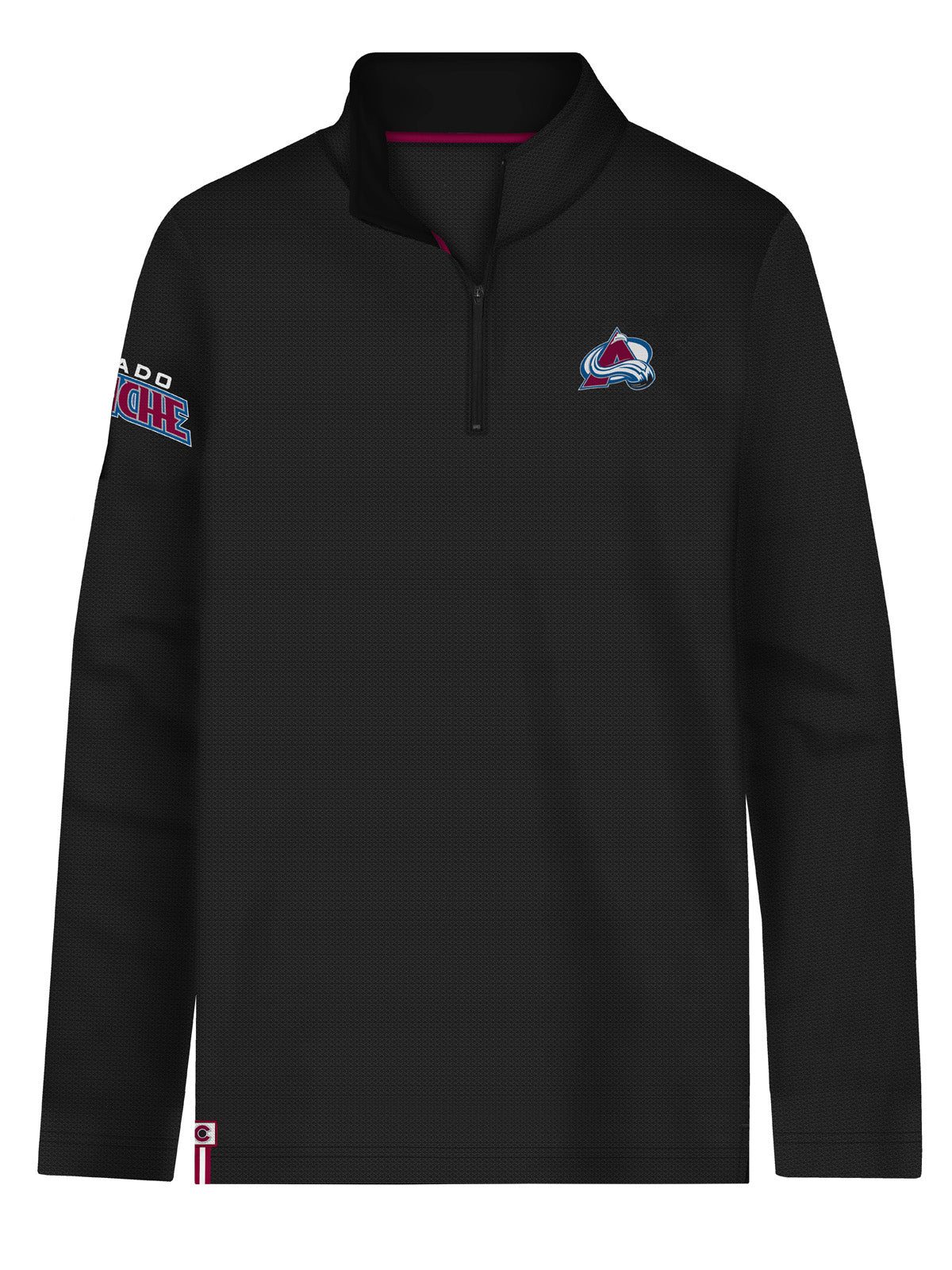 Colorado Avalanche Waffle Quarter Zip