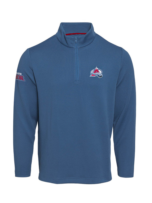 Colorado Avalanche Waffle Quarter Zip