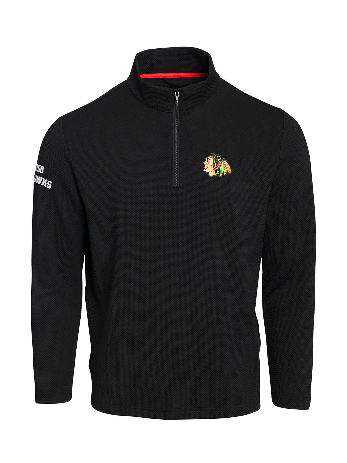 Chicago Blackhawks Waffle Quarter Zip