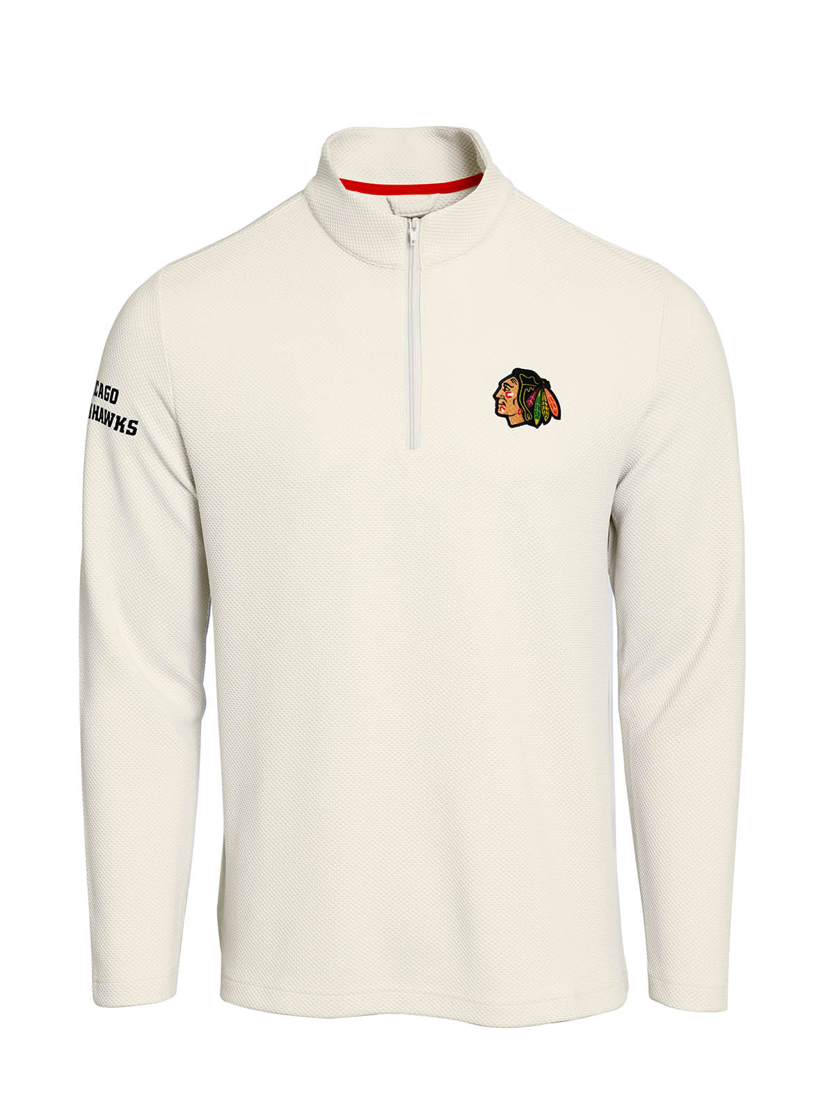 Chicago Blackhawks Waffle Quarter Zip