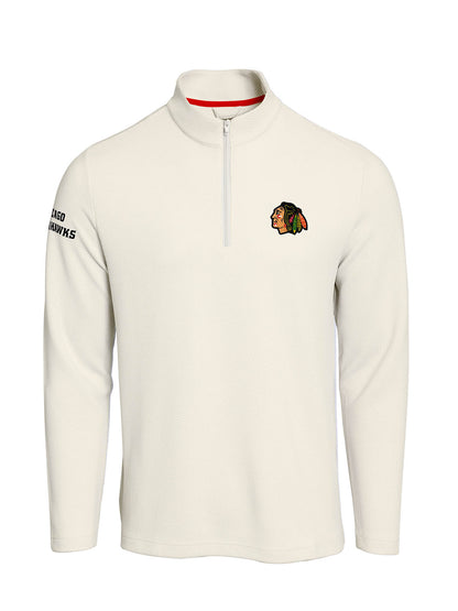 Chicago Blackhawks Waffle Quarter Zip