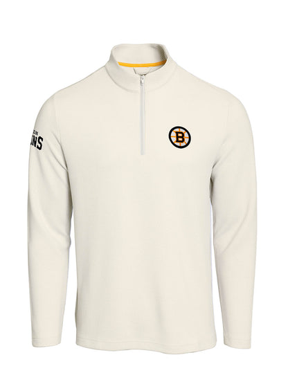 Boston Bruins Waffle Quarter Zip