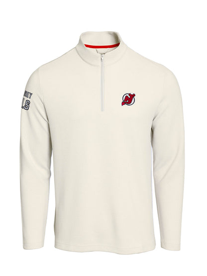 New Jersey Devils Waffle Quarter Zip