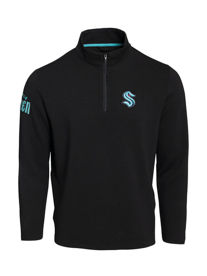 Seattle Kraken Waffle Quarter Zip